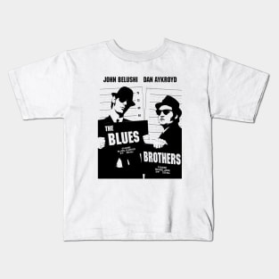 The Blues Brothers - Vintage Mughsot Kids T-Shirt